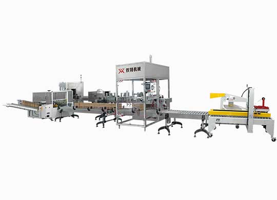 ST-ZX-500型全自動開箱、裝箱、封箱機組